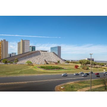 Lais Puzzle - Ansicht der Monumental Axis Avenue - Brasilia, Distrito Federal, Brasilien - 100, 200, 500 & 1.000 Teile
