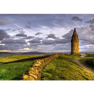 Lais Puzzle - Hartshead Pike bei Sonnenuntergang, England - 100, 200, 500 & 1.000 Teile