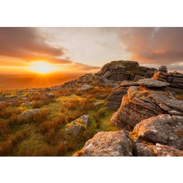 Lais Puzzle - Sonnenuntergang von King's Tor Dartmoor Devon, England - 100, 200, 500 & 1.000 Teile