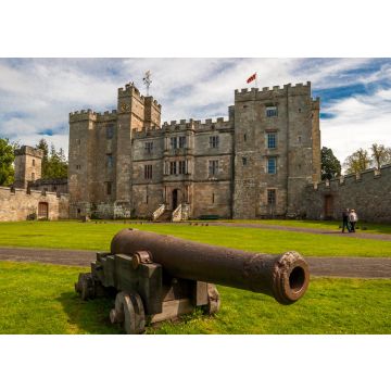 Lais Puzzle - Chillingham Castle mit Kanone, England - 100, 200, 500 & 1.000 Teile