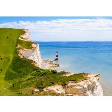 Lais Puzzle - Weiße Kreidefelsen und Beachy Head Leuchtturm, Eastbourne, East Sussex, England - 100, 200, 500 & 1.000 Teile