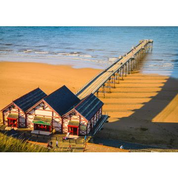Lais Puzzle - Blick auf den Pier in Saltburn by the Sea, North Yorkshire, England - 100, 200, 500 & 1.000 Teile