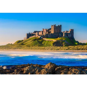 Lais Puzzle - Bamburgh Castle, Nordostküste von England - 100, 200, 500 & 1.000 Teile