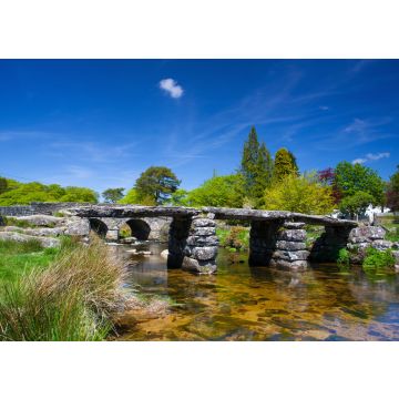 Lais Puzzle - Die alte Klappbrücke bei Postbridges Devon, England - 100, 200, 500 & 1.000 Teile