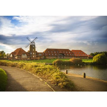 Lais Puzzle - Alte Windmühle am Caldecotte-See in Milton Keynes, England - 100, 200, 500 & 1.000 Teile