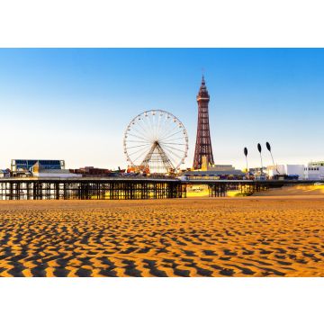 Lais Puzzle - Blackpool Tower und Central Pier Riesenrad, Lancashire, England - 100, 200, 500 & 1.000 Teile