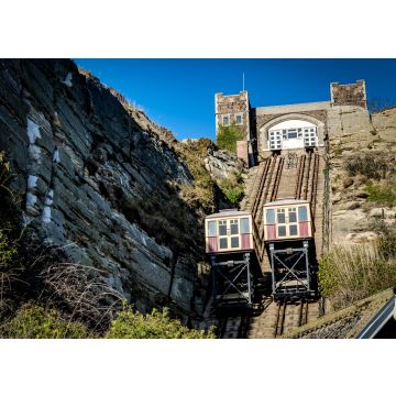 Lais Puzzle - East Hill Cliff Railway oder Lift ist eine Standseilbahn in der englischen Stadt Hastings in Sussex, England - 100, 200, 500 & 1.000 Teile