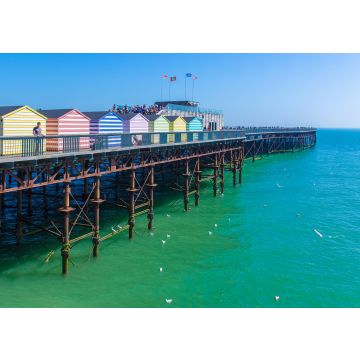 Lais Puzzle - Strandkabinen von Hastings, England - 100, 200, 500 & 1.000 Teile