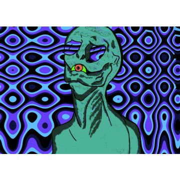 Lais Puzzle - Unmöglich psychedelische Farben: Alien - 100, 200, 500 & 1.000 Teile