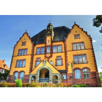 Lais Puzzle - Front side of a german public school, Lohr am Main - 100, 200, 500 & 1.000 Teile