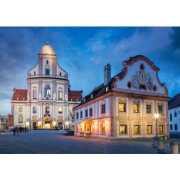 Lais Puzzle - Old town of Altötting with Basilika St. Anna, Bavaria, Germany - 100, 200, 500 & 1.000 Teile
