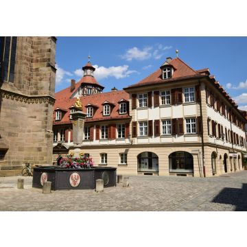 Lais Puzzle - Ansbach, Germany - Street view with historic buildings in Ansbach, Bavaria, region Middle Franconia, South Germany - 100, 200, 500 & 1.000 Teile
