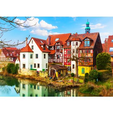 Lais Puzzle - Traditionelle Architektur in Lauf an der Pegnitz, Deutschland - 100, 200, 500 & 1.000 Teile