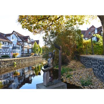 Lais Puzzle - Schrittsteine über die Lauter in Lauterbach (Hessen) - 100, 200, 500 & 1.000 Teile