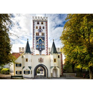 Lais Puzzle - Landsberg am Lech - Bayertor, historic town gate. Bavaria, Germany. - 1.000 Teile