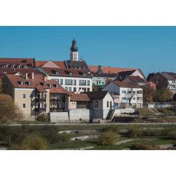 Lais Puzzle - Schöne Kulisse der Kleinstadt Cham, Bayern, Deutschland - 1.000 Teile