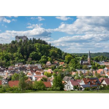 Lais Puzzle - Blick auf Schloss Lichtenberg im malerischen Fischbachtal im Odenwald, Hessen, Deutschland - 100, 200, 500 & 1.000 Teile