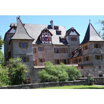 Lais Puzzle - Petzenschloss 90592 Schwarzenbruck Schloss Nürnberger Land Lichtenhof Schwarzachklamm Sehenswürdigkeit Herrensitz Petsches Petsche Petz Mittelfranken Historisch von Wanderweg Fachwerk Rundweg Adel - 100, 200, 500 & 1.000 Teile