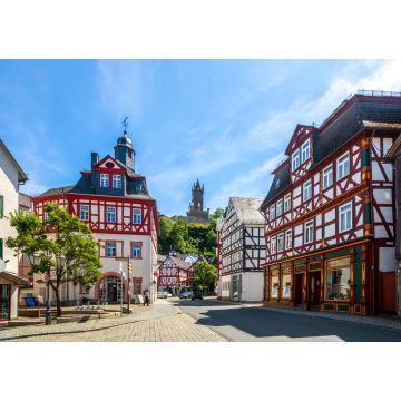 Lais Puzzle - Altes Rathaus und Schlossberg, Dillenburg, Hessen, Deutschland - 1.000 Teile