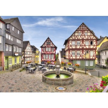 Lais Puzzle - Häuserensemble am Kornmarkt in Wetzlar, Hessen - 100, 200, 500 & 1.000 Teile