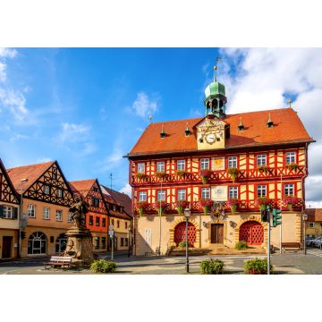 Lais Puzzle - Rathaus, Bad Staffelstein, Bayern, Deutschland - 1.000 Teile