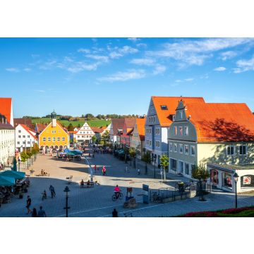 Lais Puzzle - Rathaus und Marktplatz, Ottobeuren, Deutschland - 100, 200, 500 & 1.000 Teile