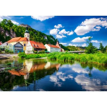 Lais Puzzle - Kallmünz im Naabtal bei Regensburg, Oberpfalz, Bayern, Deutschland - 1.000 Teile