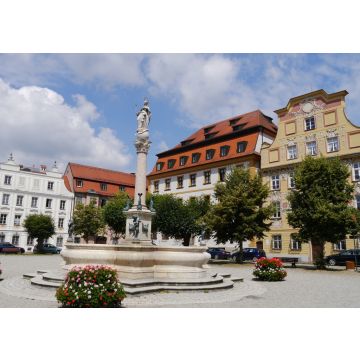 Lais Puzzle - Karlsplatz mit Marienbrunnen in Neuburg an der Donau - 100, 200, 500 & 1.000 Teile