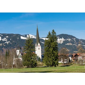 Lais Puzzle - Blick auf Fischen im Allgäu mit den Alpen im Hintergrund - 100, 200, 500 & 1.000 Teile