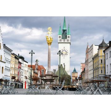 Lais Puzzle - Straubing ist eine niederbayerische Stadt mit einer gut erhaltenen Altstadt mit mittelalterlicher Architektur - 1.000 Teile