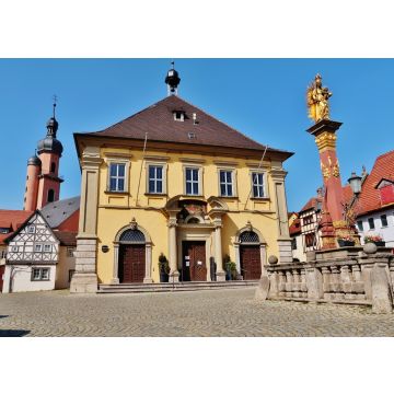 Lais Puzzle - Eibelstadt, Marktplatz mit Rathaus und Mariensäule - 100, 200, 500 & 1.000 Teile