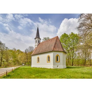 Lais Puzzle - Hampersberger Kapelle, Hampersberg, Erharting, Pleiskirchen, Rohrbach, Mühldorf, Mühldorf am Inn, Oberbayern, Bayern, Deutschland - 100, 200, 500 & 1.000 Teile