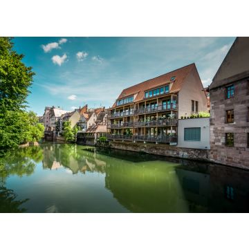Lais Puzzle - Nürnberg, Blick vom Henkersteg zur Karlsbrücke, Pegnitz - 100, 200, 500 & 1.000 Teile