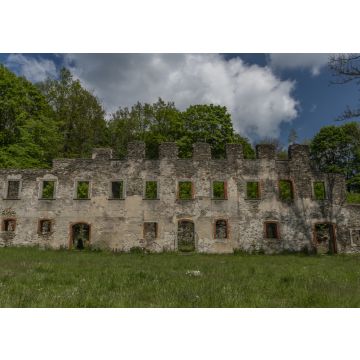Lais Puzzle - Burgruine Neuberg im Dorf Podhradi in Westböhmen - 100, 200, 500 & 1.000 Teile