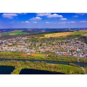 Lais Puzzle - Stadt Schonungen in Bayern aus der Luft - 100, 200, 500 & 1.000 Teile