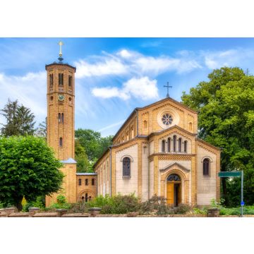 Lais Puzzle - Die historische Dorfkirche in Caputh-Schwielowsee in Brandenburg an der Havel, Deutschland - 100, 200, 500 & 1.000 Teile
