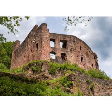 Lais Puzzle - Ruine der Burg Freienstein in Gammelsbach, Oberzent im Odenwald, Hessen, Deutschland - 100, 200, 500 & 1.000 Teile