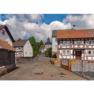 Lais Puzzle - Altstadt von Bindsachsen, einem Ortsteil von Kefenrod in Hessen, Deutschland - 100, 200, 500 & 1.000 Teile