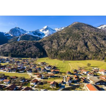 Lais Puzzle - Luftaufnahme, Blick auf Schleching im Achental, Landkreis Traunstein, Chiemgau, Tirol, Deutschland - 500 & 1.000 Teile