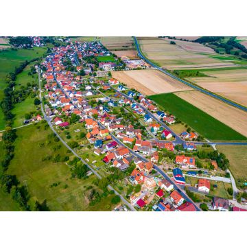 Lais Puzzle - Bischbrunn aus der Luft | Luftbilder vom Dorf Bischbrunn in Bayern - 100, 200, 500 & 1.000 Teile