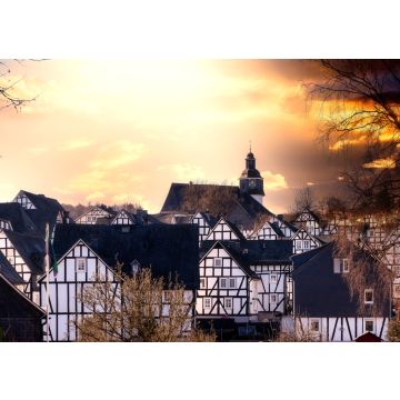 Lais Puzzle - Historischer Ortskern von Freudenberg mit schönen Fachwerkhäusern im Siegerland, Deutschland - 100, 200, 500 & 1.000 Teile