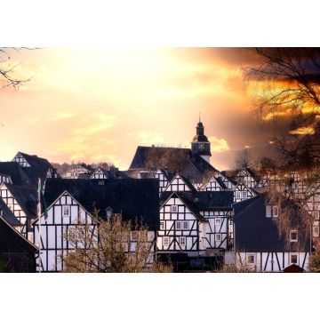 Lais Puzzle - Historischer Ortskern von Freudenberg mit schönen Fachwerkhäusern im Siegerland, Deutschland - 1.000 Teile