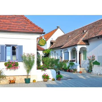 Lais Puzzle - Gasse im idyllischen Weinort Mörbisch am Neusiedler See im Burgenland, Österreich - 100, 200, 500 & 1.000 Teile