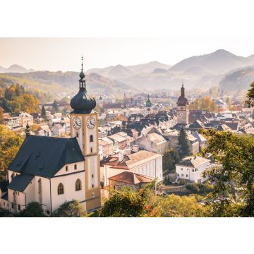 Lais Puzzle - Die Altstadt von Waidhofen an der Ybbs im Herbst, Mostviertel, Niederösterreich, Österreich - 100, 200, 500 & 1.000 Teile