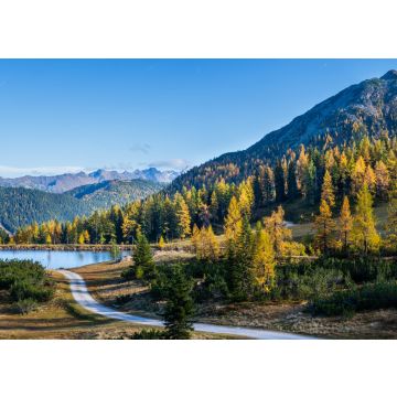 Lais Puzzle - Friedlicher Herbst Alpen Bergblick. Reiteralm, Steiermark, Österreich - 100, 200, 500 & 1.000 Teile