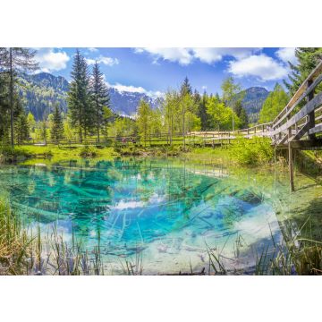 Lais Puzzle - Meerauge im Bodental mit Steg, Kärnten, Österreich - 100, 200, 500 & 1.000 Teile