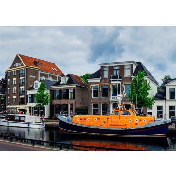 Lais Puzzle - Grachten von Assen und typische Häuser. Holland. - 100, 200, 500 & 1.000 Teile