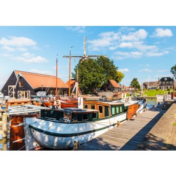 Lais Puzzle - Blick auf den Hafen der niederländischen Stadt Harderwijk - 100, 200, 500 & 1.000 Teile