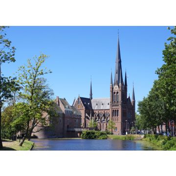 Lais Puzzle - Kirche und Schloss im Stadtzentrum von Woerden, Provinz Utrecht, Niederlande - 100, 200, 500 & 1.000 Teile