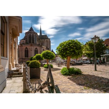 Lais Puzzle - Das alte Stadtzentrum mit dem Korenmarkt der mittelalterlichen Stadt Kampen in Overijssel in den Niederlanden - 100, 200, 500 & 1.000 Teile